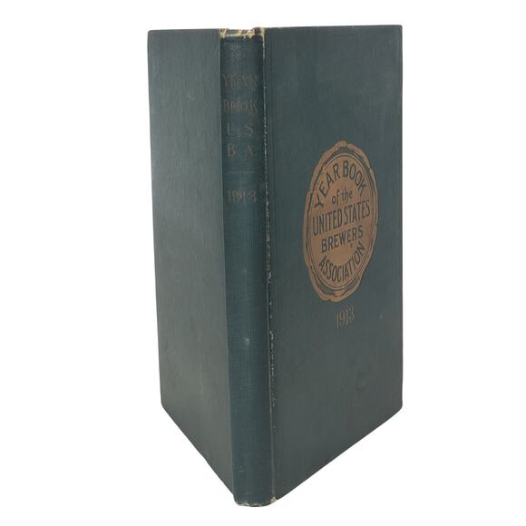 Year Book of United States Brewer Association 1913 Breweriana Beer Wine Liquor - Picture 12 of 16
